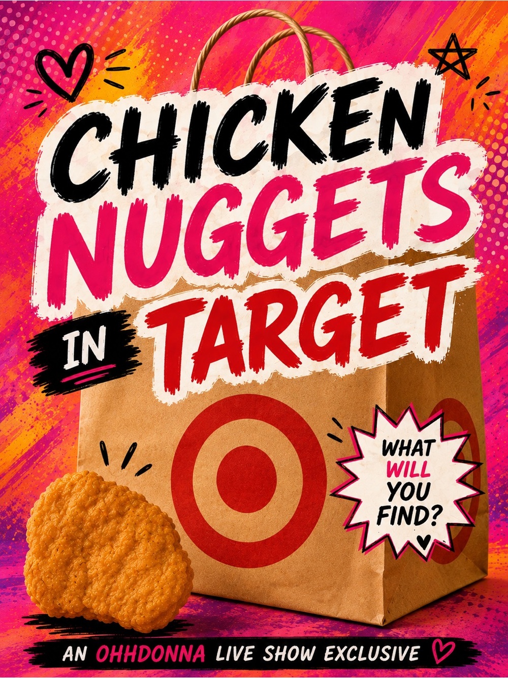 Chicken Nuggets in Target Event 9/3 1pm!